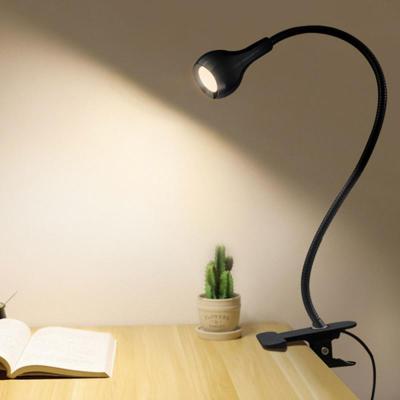 USB Night Light Computer Lamp Notebook USB Eye Protection Flexible LED Light Reading Table Lamp Table Lamp Mini Clip Lamp Switch Night Lights