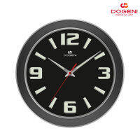 DOGENI นาฬิกาแขวน โดเกนี่ รุ่น WNP025BL/WNP025GY (สีดำ/สีเทา) ขนาด : Ø32x หนา 4.2ซม. Decorative And Stylish Design Clocks