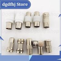 Dgdfhj Shop TV RF F Type Female Male Plug Adapter Connector Socket to RF Coax Adapter Terminal Converter video For Aerial CCTV