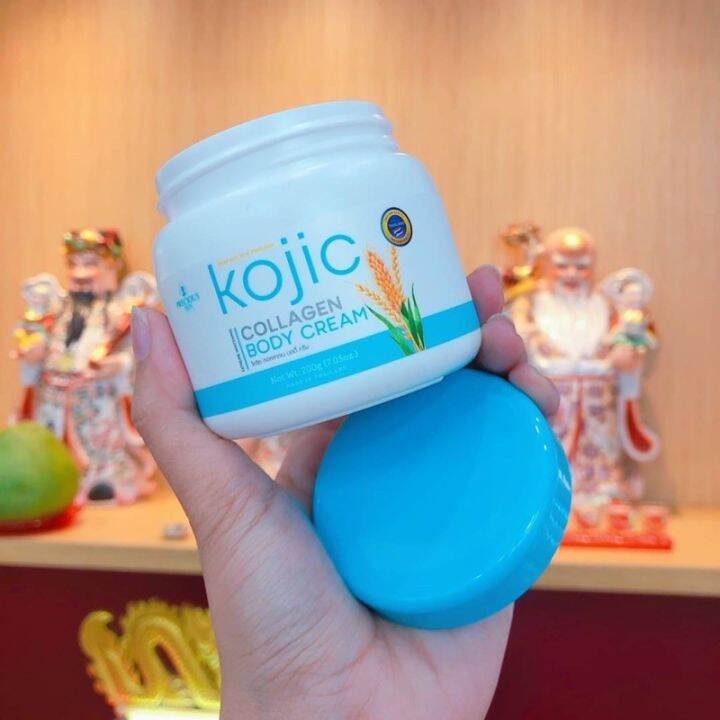 Kojic collagen body cream 200gram Lazada