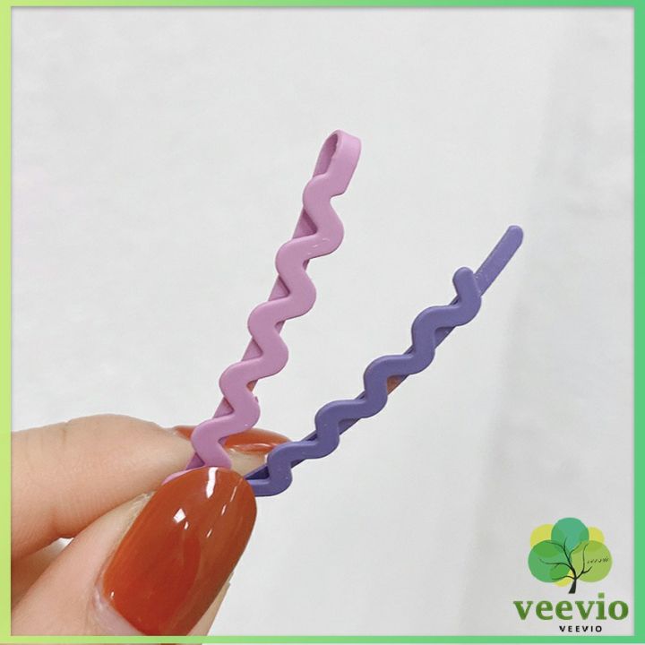 veevio-กิ๊บติดผม-น่ารักสีลูกกวาด-เซตสีด้าน-กิ๊บติดผม-กิ๊บติดผมน่ารักๆ-ผ้าโพกศีรษะของเด็กผู้หญิง-hair-clip