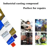 EELHOE A+B Caster Glue Repair Glue Industrial Repair Paste Glue ทนความร้อน Cold Weld Metal Paste Caster Crackle Repair-Huidkeir