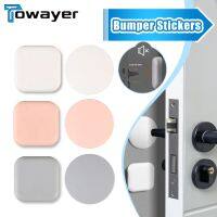 【CW】 Door Stopper Handle Bumpers Deurstopper Protection Porte Silicone Adhesive Mute Stikcer Wall Protector