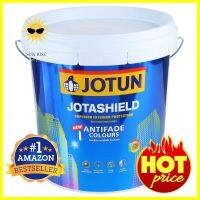 สีน้ำทาภายนอก JOTUN JOTASHIELD ANTIFADE BASE B กึ่งเงา 2.5 แกลลอนEXTERIOR PAINT JOTUN JOTASHIELD ANTIFADE BASE B SG 2.5GL **ของแท้100%**