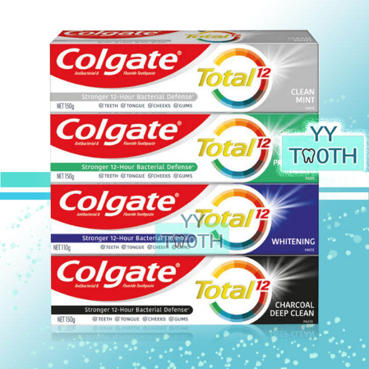 colgate total 12 toothpaste 150g ubat gigi colgate 12 range tooth paste oral toothpastes 牙膏