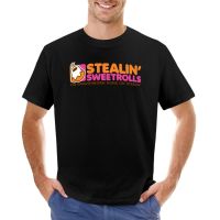 Stealin Sweetrolls T-Shirt Sweat Shirts Anime T-Shirt Mens Graphic T-Shirts