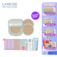 LANEIGE NEO Cushion Matte SPF 42 PA+++ (15g. x 2) ลาเนจ นีโอ คุชชั่น สูตรแมตต์ ปกปิดสูงสุดแต่บางเบา กันแดด กันแสงสีฟ้า ไม่ติดมาส์ก