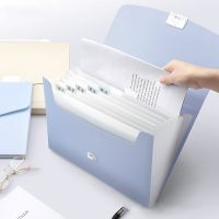 【hot】 13 Grids Handheld File Folder Organ Multi-function Organizer Storage Holder Office Document Paper