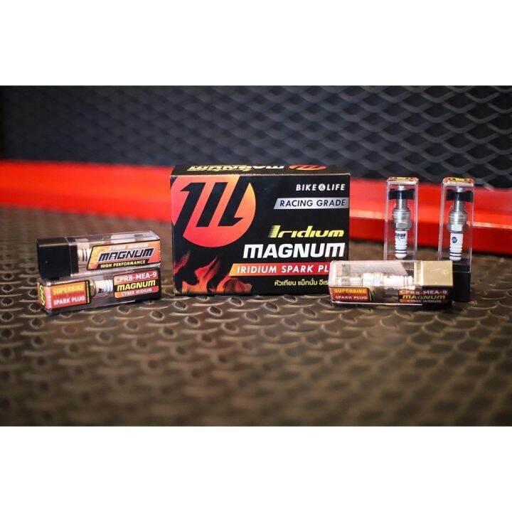 pro-โปรแน่น-หัวเทียน-iridium-แท้100-cr9-mea-9-magnum-รุ่นใหม่ล่าสุด-ออกแบบเป็นพิเศษโดยเฉพาะbig-bike-ราคาสุดคุ้ม-หัวเทียน-รถยนต์-หัวเทียน-มอเตอร์ไซค์-หัวเทียน-รถ-มอเตอร์ไซค์-หัวเทียน-เย็น