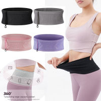 Seamless Invisible Running Waist Belt Bag Breathable Unisex Sports Fanny Pack Mobile Phone Bag Gym Fitness Jogging Cycling Bags