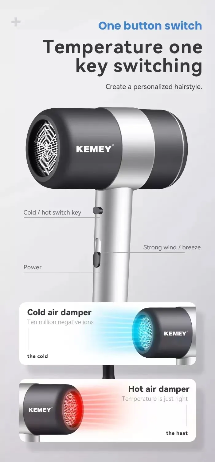 Kemei KM-8016 Hair Dryer description image 5