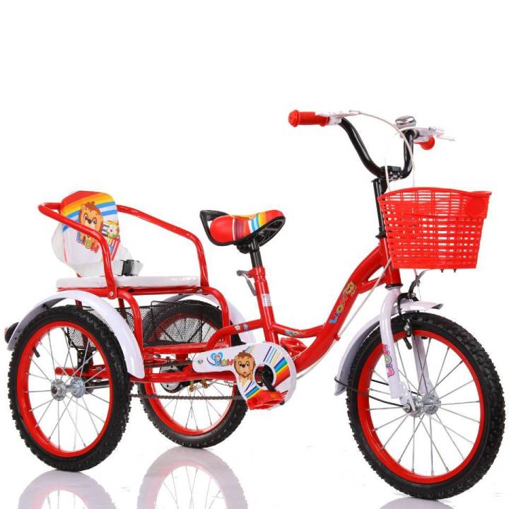 toykidsshop-รถจักรยานเด็ก-จักรยานเด็ก-จักรยานพ่วงหลัง-วงล้อ16นิ้ว-no-448