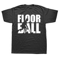 Novelty Awesome Floorball Sports T Shirts Graphic Cotton Streetwear Short Sleeve Birthday Summer Style T-shirt Mens Clothing