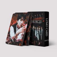 LOMO CARD 55P ENHYPEN: DARK BLOOD | GGU | 2023 SEASONS GREETINGS การ์ดโลโม่ เอนไฮเพน แบบ 2 ด้าน 55 ชิ้น/กล่อง โค้งมน ไร้ขอบ โฟโต้การ์ด ขนาด 8.7×5.7 ซม.KPOP