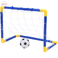 Indoor Mini Folding Football Soccer Ball Goal Post Net Set+Pump