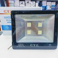 รับประกัน 1 ปี สปอตไลท์ LED 200W โคมไฟฟลัดไลท์ โคมไฟสปอตไลท์ LED 220V IP66 (รุ่น CTL CT-200WY) Spotlight LED Floodlight 200W ไฟสปอตไลท์ไฟแรงสูง ฟลัดไลท์ LED