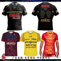 22/23 Top quality 21 NRL leopard bordeaux berg Hungarys champion football clothing male spot short-sleeved clothes