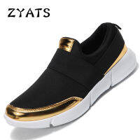 ZYATS รองเท้าลำลองแฟชั่นใหม่รองเท้าวิ่งสีขาวรองเท้าผ้าใบสตรีสำหรับรองเท้าผ้าใบสตรีลื่นบน Krasovki ผู้หญิง Zapatillas สีดำรองเท้าผู้หญิง Deportivas Mujer