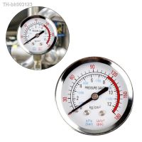 ► Professional Small Air Compressor Hydraulic Back Mount Pressure Gauge Easy Installation Lightweight 0-180 PSI 0-12 Bar M4YD