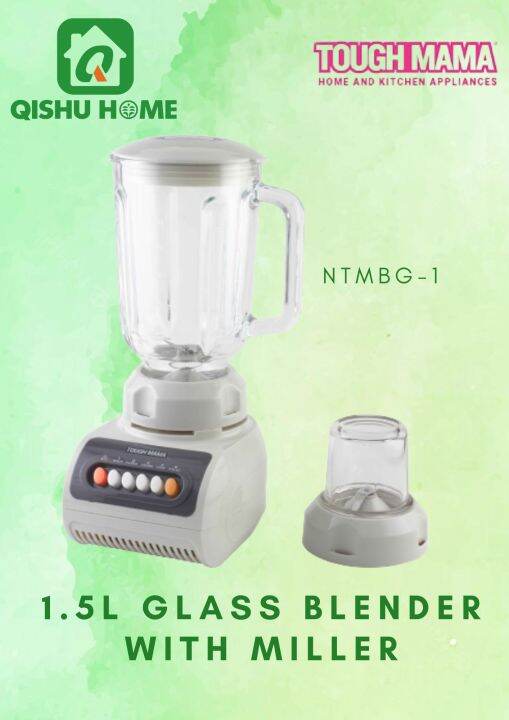 Tough Mama Glass Blender with Miller NTMBG1 Lazada PH