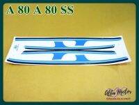 SUZUKI A80 A80SS BODY STICKER SET "BLUE" &amp; "BLACK" #สติีกเกอร์ตัวรถ มอเตอร์ไซค์ ซูซุกิA80 เซ็ทสีฟ้า-ดำ เคลือบเงา งานพิมพ์สวย ละเอียด คมชัด