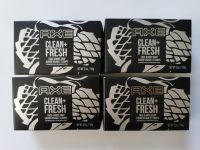 axe clean+fresh face and body สบู่ก้อน soap 100 g.4 bars
