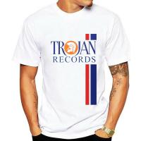 TROJAN RECORDS SKA ROCKSTEADY Music album Men and women short sleeve T-shirt