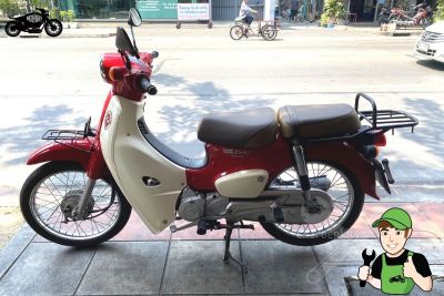 แร็คท้าย Dream supercub ปี2018-2020 ไฟLED แบบหนา เบาะสองตอน ซุปเปอร์คัพ