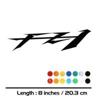 ↂ▣☜ 2 X New Sales motorcycle bike Fuel tank Wheels Fairing notebook Luggage helmet MOTO Sticker decals For YAMAHA FZ1