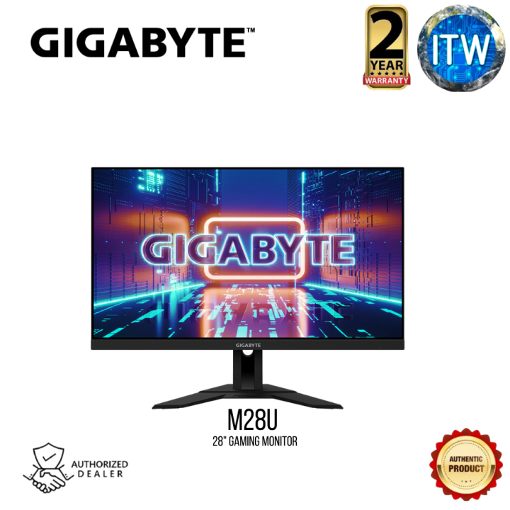 GIGABYTE M28U 28" 1ms GTG / 2ms MPRT 3840 x 2160 (UHD) 144Hz Gaming