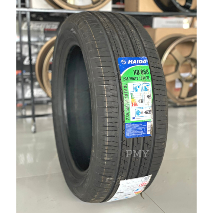 235-50r18-101v-xl-ยางรถยนต์-ยี่ห้อ-haida-รุ่น-hd668-ล็อตผลิต1321-ราคาต่อ1เส้น-ราคาพิเศษ-สินค้ามีจำนวนจำกัด