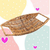 Mini Basket ตะกร้าเล็ก สาน หวาย ถาดผลไม้ ใส่เครื่องประดับ ห้องน้ำ ห้องครัว