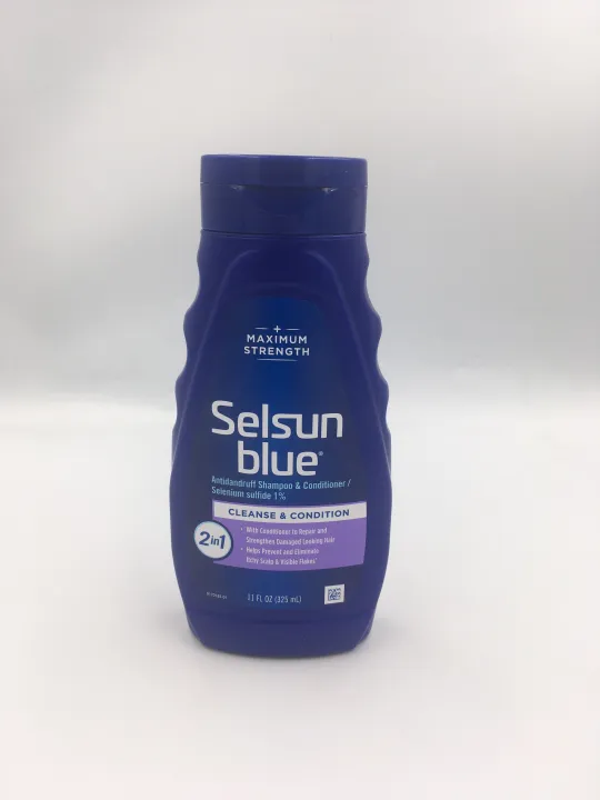 Selsun Blue 2in1 Cleanse & Condition Antidandruff Shampoo & Conditioner ...