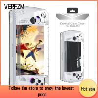 VERFZM SHOP เคสป้องกันแบบเต็มรูปแบบอุปกรณ์เสริมสำหรับเกมมีขาตั้งคอนโซลแบบถือปลอกด้านหน้าแบบมืออาชีพที่ถอดออกได้ยากสำหรับ Asus ROG Ally