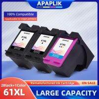 APAPLIK Ink Cartridge Replacement For HP 61XL 61 XL For Envy 4500 5530 Deskjet 2540 1056 1510 1000 1010 Officejet 4630 2620 4635