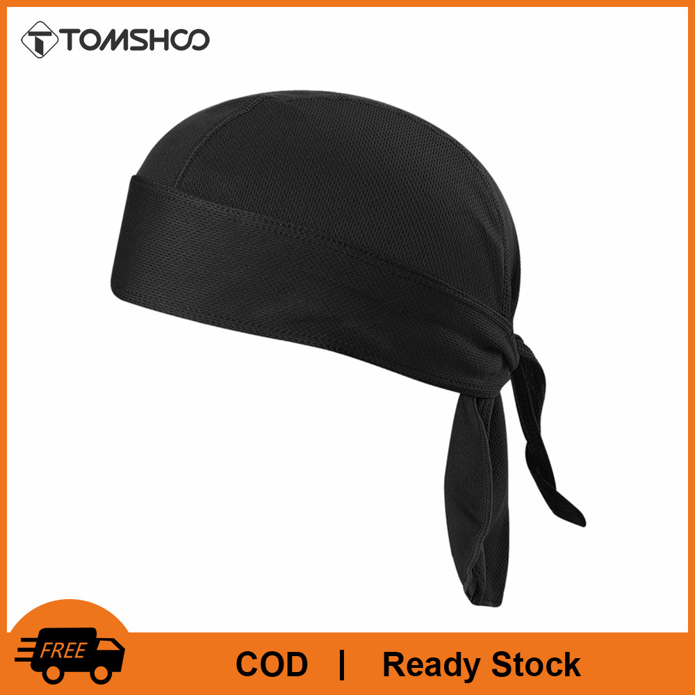 CICMOD Sweat Wicking Beanie Cap Sports Headwear Quick Dry Pirate Hat Breathable Cycling Motorbike Skull Cap Under Helmet 