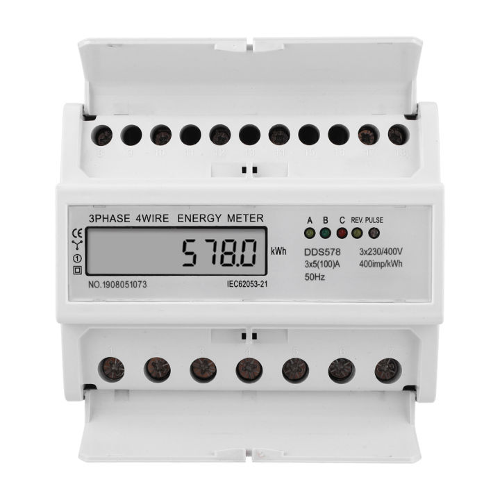 watt-meter-มิเตอร์วัดพลังงานการใช้พลังงานต่ำ-4-สาย-สำหรับอุปกรณ์อิเล็กทรอนิกส์