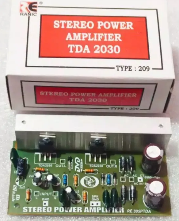 DRIVER POWER AMPLIFIER STEREO TDA 2030 15VCT PER BIJI | Lazada Indonesia