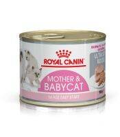 Royal Canin Mother &amp; Babycat ลูกแมวหย่านม-4 เดือน,แม่แมวให้นมลูก (195g)