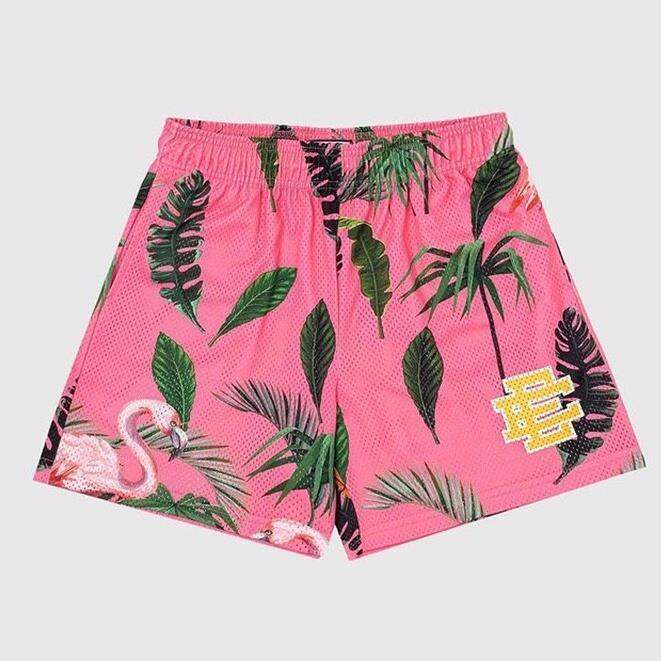 eric-emanuel-ee-mens-casual-shorts-mesh-above-knee-plus-size-quick-dry-flamingo-print-unisex-sports-shorts-beach-pants