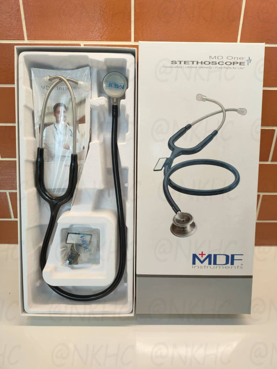 หูฟังทางการแพทย์-stethoscope-ยี่ห้อ-mdf777c-md-one-pediatric-สีดำ-color-noirnoir-mdf777c-11-สำหรับเด็กโต