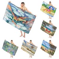 Hawaiian style bathroom adult soft bath towel sauna large beach towel modern fitness towel hotel womens shower quick drying