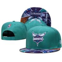 Charlotte Hornets Cap Baseball Cap Hayward Basketball Cap Purple All Black Three-dimensional Embroidery Couple Flat Brim Hat