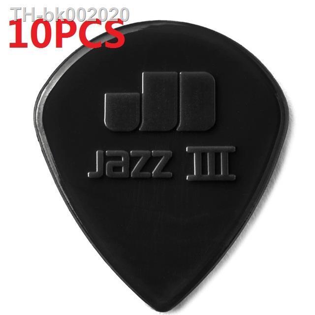 10pcs-dunlop-1-38mm-guitar-picks-nylon-jazz-guitar-pick-guitar-accessories