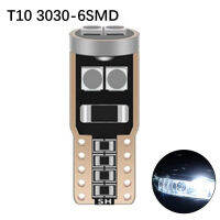 ใหม่เอี่ยม T10หลอดไฟแบบกว้าง3030-6SMD T10ชิ้นส่วน3030-6SMD แสงป้ายทะเบียนรถ