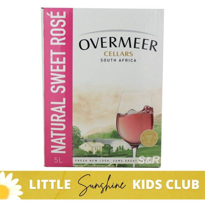 Overmeer Natural Sweet Rose Wine 5L Lazada PH