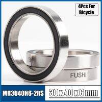 4Pcs 30406-2RS 30x40x6 MR30406-2RS ABEC-3 Bicycle Bearing 30x40x6 bearing MH3040H6-2RS Thin Wall Bearing Shielding Ball Bearing