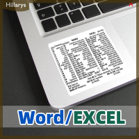 [Hillarys] 14 Windows PC อ้างอิงแป้นพิมพ์ลัดสติกเกอร์กาวสำหรับเดสก์ท็อปพีซีแล็ปท็อป