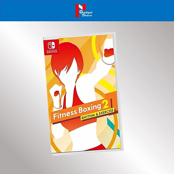 มือ1 Switch แผ่นเกมส์ Fitness Nintendo พร้อมส่ง 2 Exercise Rhythm Boxing & Game