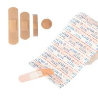 【LZ】∏  100 pcs/set Impermeável Várias Formas Band Aid Tiras Médica Ferida Patches Pele Gesso Primeiros Socorros Esportes Bandagens Adesivas